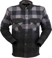 Z1R Duke Ombre Flannel - Gray/Black - XL 2840-0160
