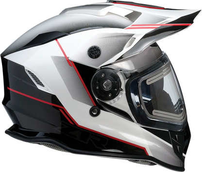 Z1R Range Snow Helmet - Bladestorm - Electric - Dual Pane - Black/Red/White - L 0101-14056