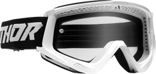 THOR Youth Combat Goggle - Racer - White/Black 2601-3046