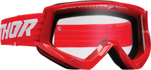 THOR Youth Combat Goggle - Racer - Red/White 2601-3053