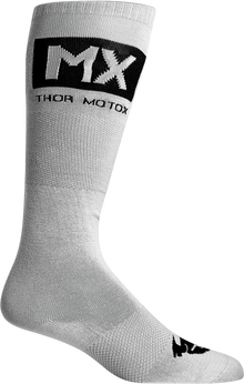 THOR MX Cool Socks - Gray/Black - Size 6-9 3431-0667