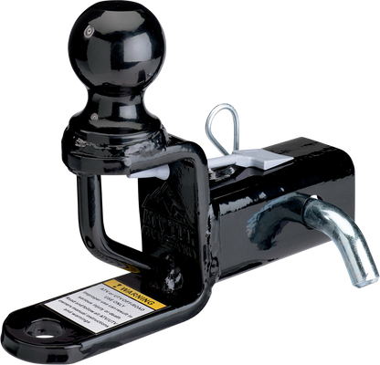 MOOSE OFFROAD Trio Hitch - 2" - Ball Mount - 3" Rise TMP2