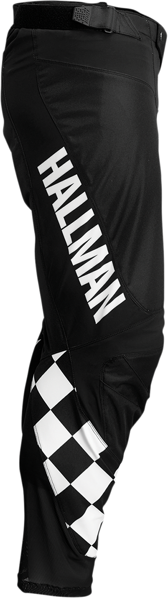 THOR Hallman Differ Cheq Pants - Black/White - US 32 2901-9518