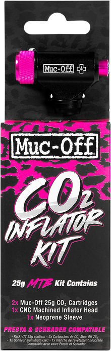 MUC-OFF USA CO2 Inflator Kit - MTB 20117
