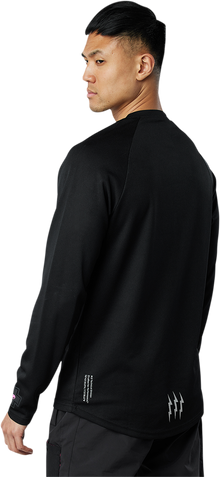 MUC-OFF USA Riders Mountain Bike Long-Sleeve Jersey - Black - Small 20365
