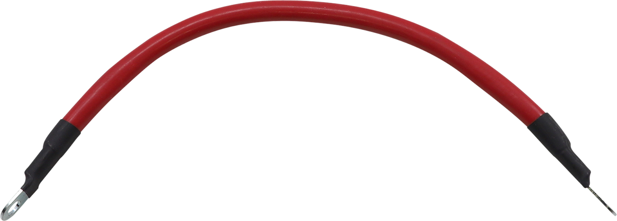 MOOSE OFFROAD Battery Cable - 6" - Red 680-6706