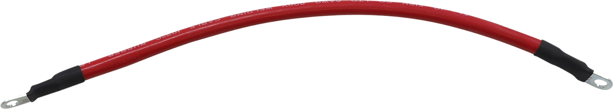 MOOSE OFFROAD Battery Cable - 12" - Red 680-6722