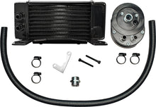 Lowmount 10 Row Oil Cooler Black