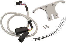 DAKOTA DIGITAL Chrome Handlebar Clamp Mount with T-Bar Drag Bar - Includes Wiring Harness AI-250