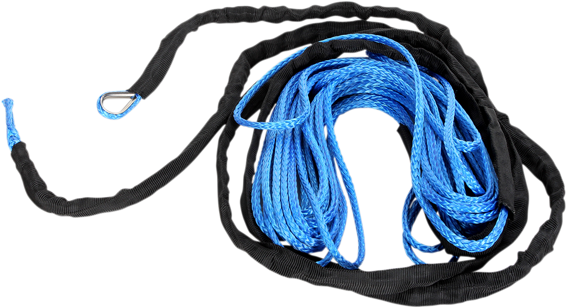 MOOSE OFFROAD Winch Rope - Blue - 1/4" x 50' 700-1150