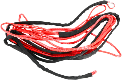 MOOSE OFFROAD Winch Rope - Red - 1/4" x 50' 700-2150
