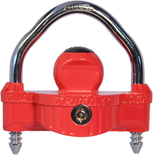 TRIMAX Coupler Lock - Red - 2 Keys UMAX25D