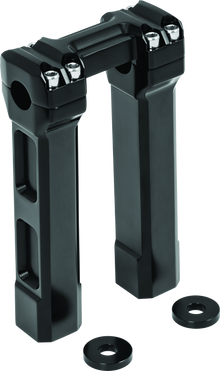 Kuryakyn 8inch Billet Handlebar Risers Black