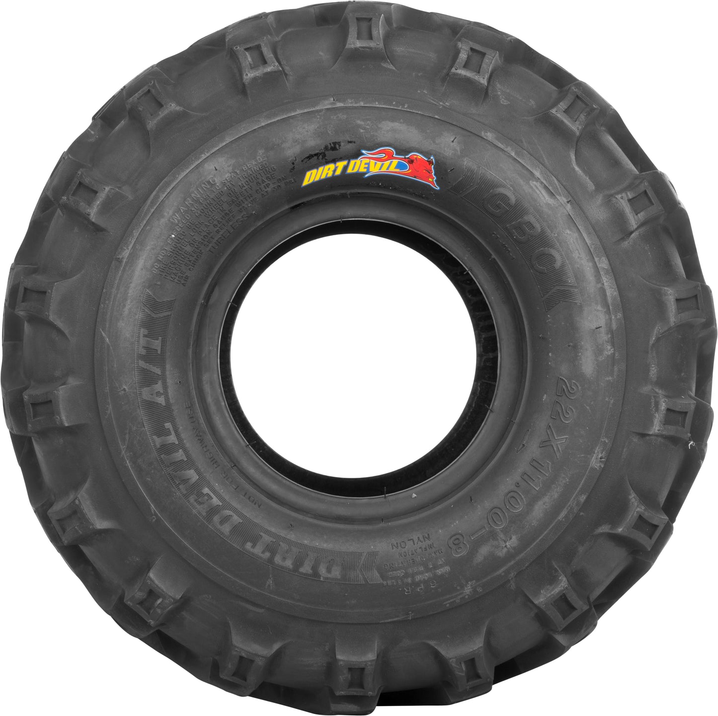 Tire Dirt Devil A/T Rear 25x12 9 Bias Lr496lbs
