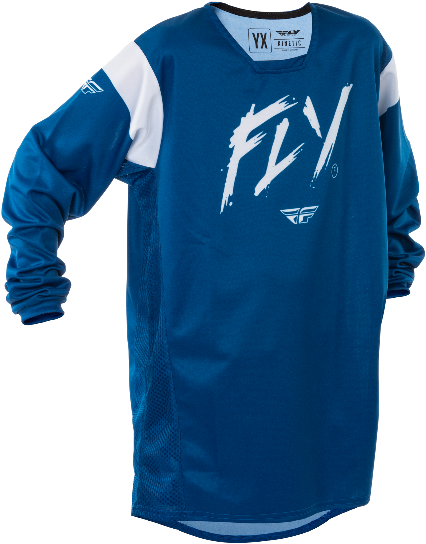Youth Kinetic Stoke Jersey Navy/White Yxl