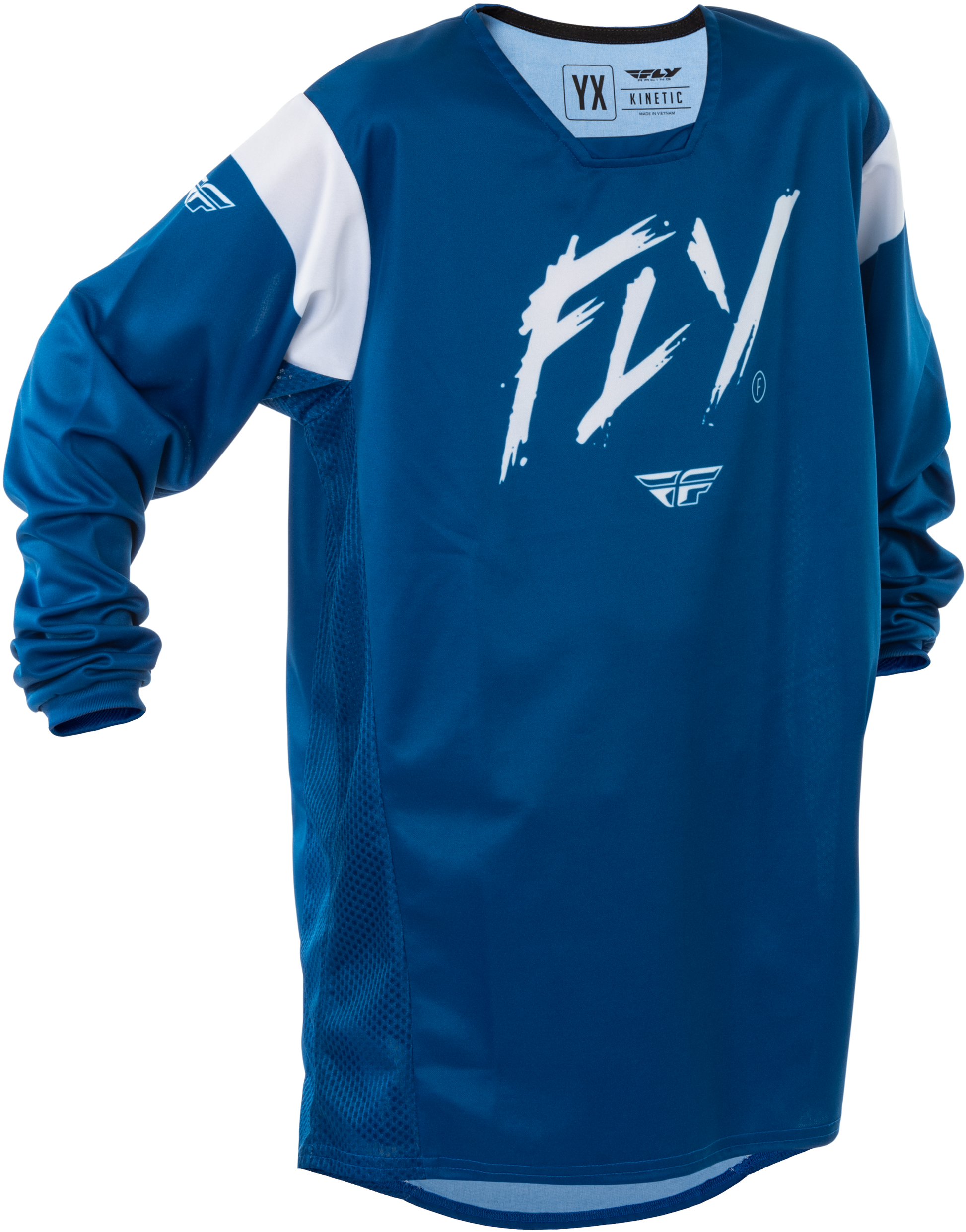 Youth Kinetic Stoke Jersey Navy/White Yl