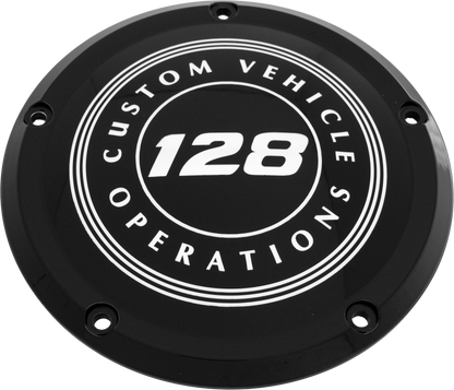 7   M8 Flt/Flh Derby Cover 128 Cvo Black