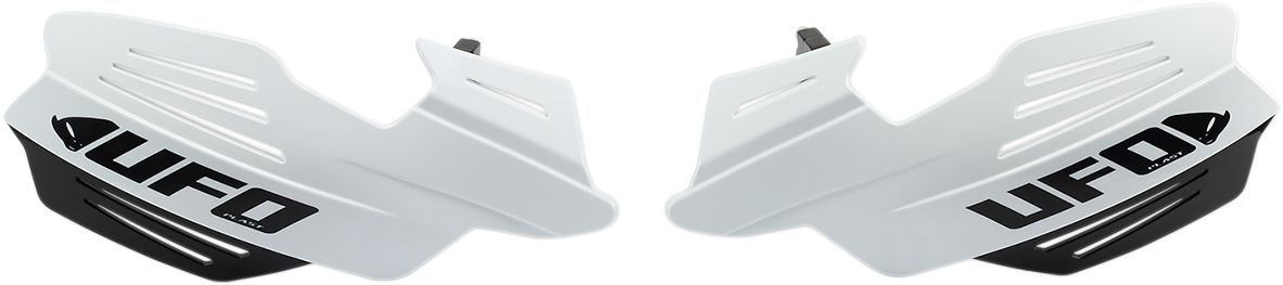 UFO Vulcan Handguards - White PM01650-041