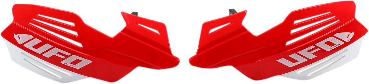 UFO Vulcan Handguards - Red PM01650-070