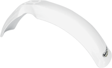UFO Front Fender - White - Yamaha - YZ '80-'91 YA02800046