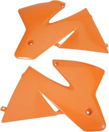 UFO Radiator Covers - KTM Orange KT03040127