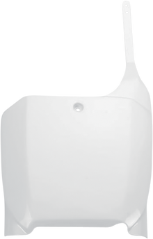 UFO Front Number Plate - White HO03666041