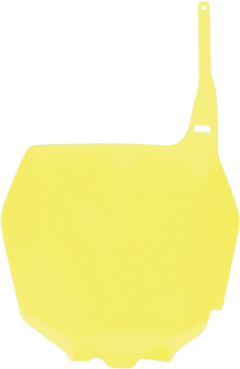 UFO Front Number Plate - Yellow SU03989102