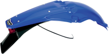 UFO Enduro Rear Fender with 21/5W Light - Reflex Blue YA03814T089