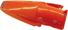 UFO Enduro Rear Fender - Without Light - Orange KT03067-127