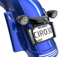 CIRO License Plate Frame - Black - Smoke 40303