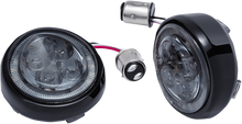 CIRO Turn Signal Insert - Red LED - Smoke Lens - Black 45621