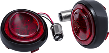 CIRO Turn Signal Insert - Red LED - Red Lens - Black 45720