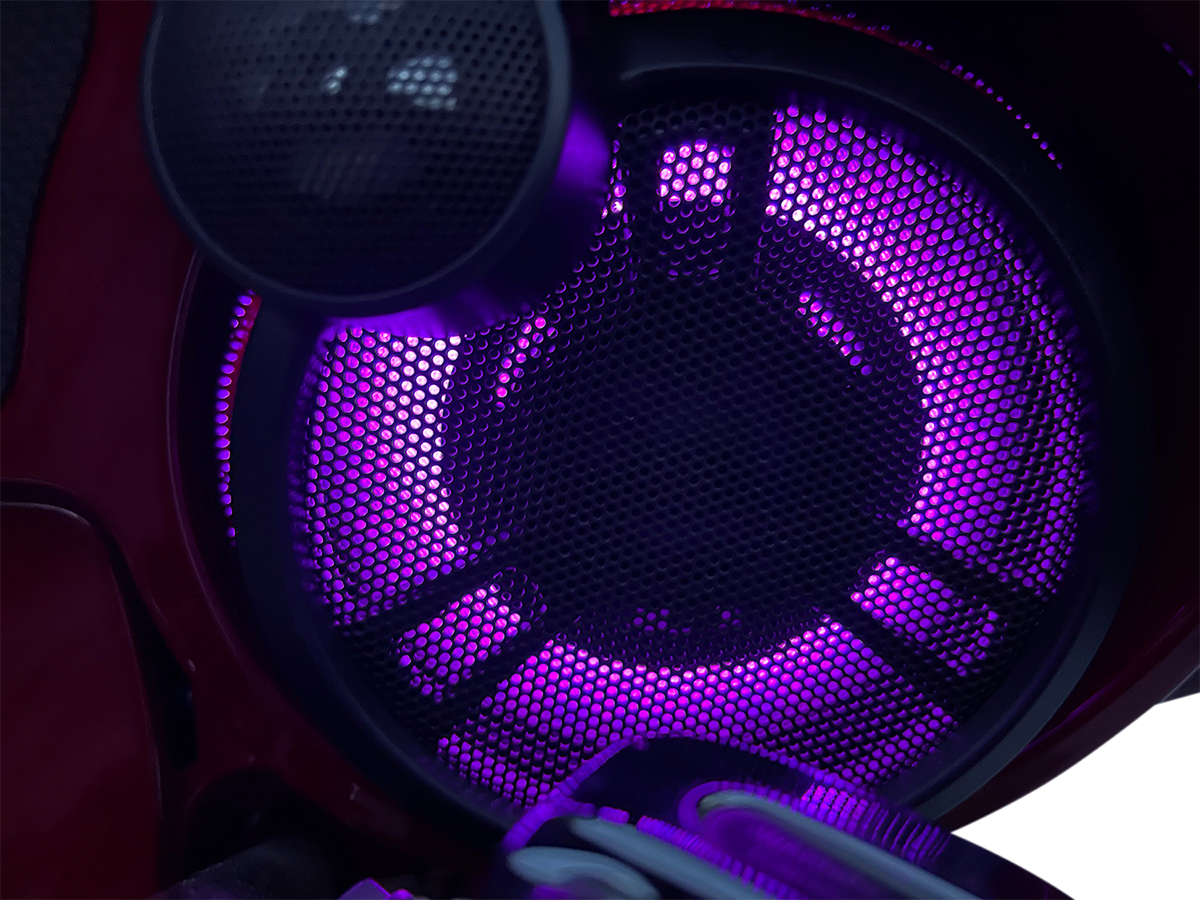 CUSTOM DYNAMICS ProGLOW™ Speaker Light - Lower Fairing - Tour-Pak PG-SPEAKER-R-1