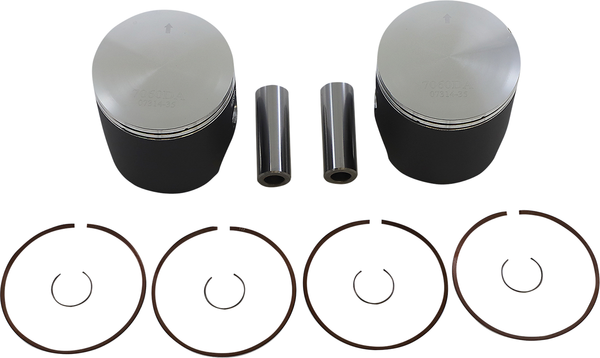 WOSSNER Piston Kit - 81.86 mm - Ski Doo | Lynx K7060DA-2