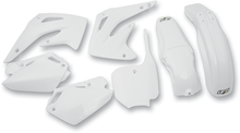 UFO Replacement Body Kit - White - Honda - CR '96-'20 HOKIT109-041