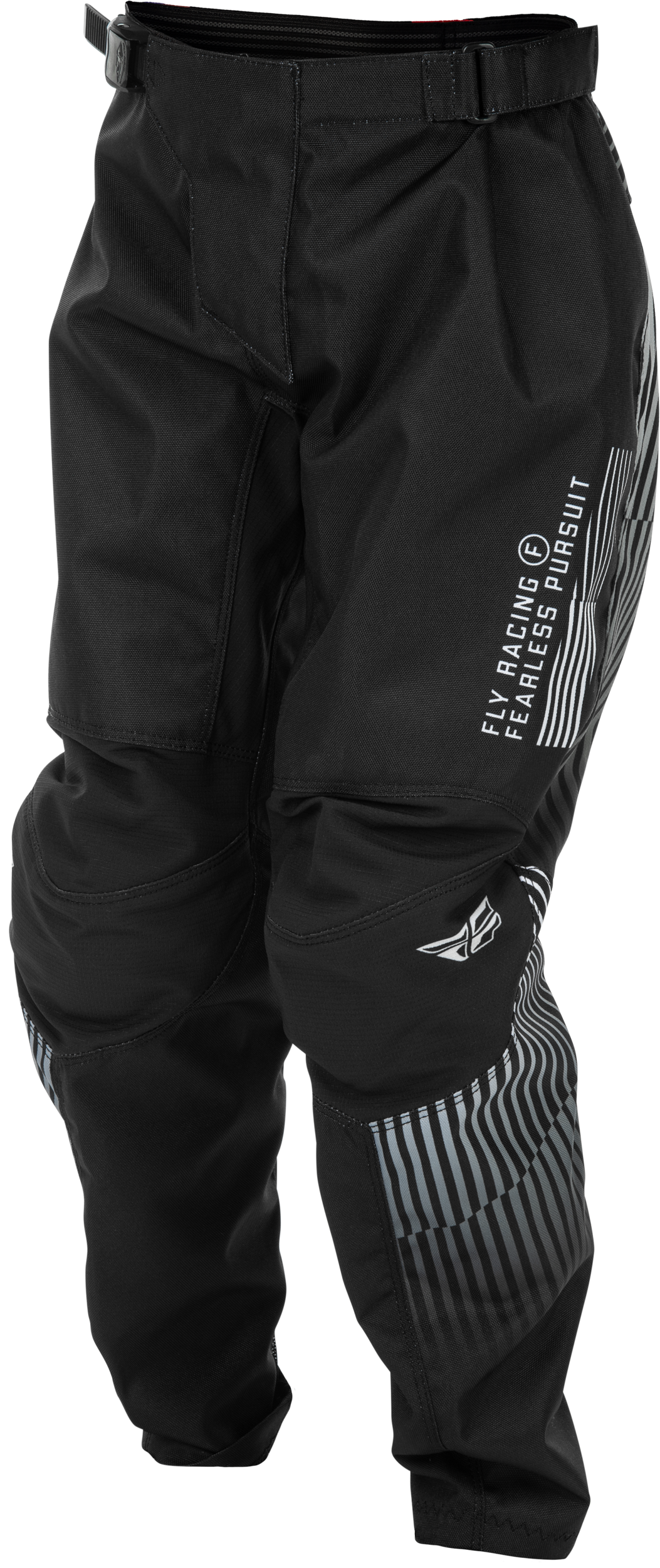 Youth F 16 Pants Black/White Sz 20