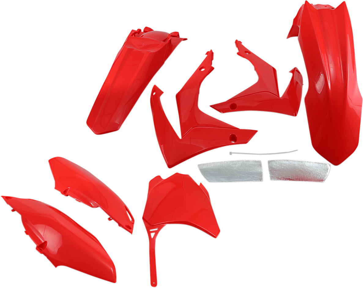 UFO Replacement Body Kit - Red/White - Honda - CRF '13-'17 HOKIT116070