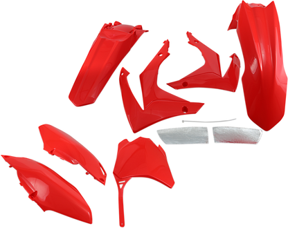 UFO Replacement Body Kit - Red/White - Honda - CRF '13-'17 HOKIT116070