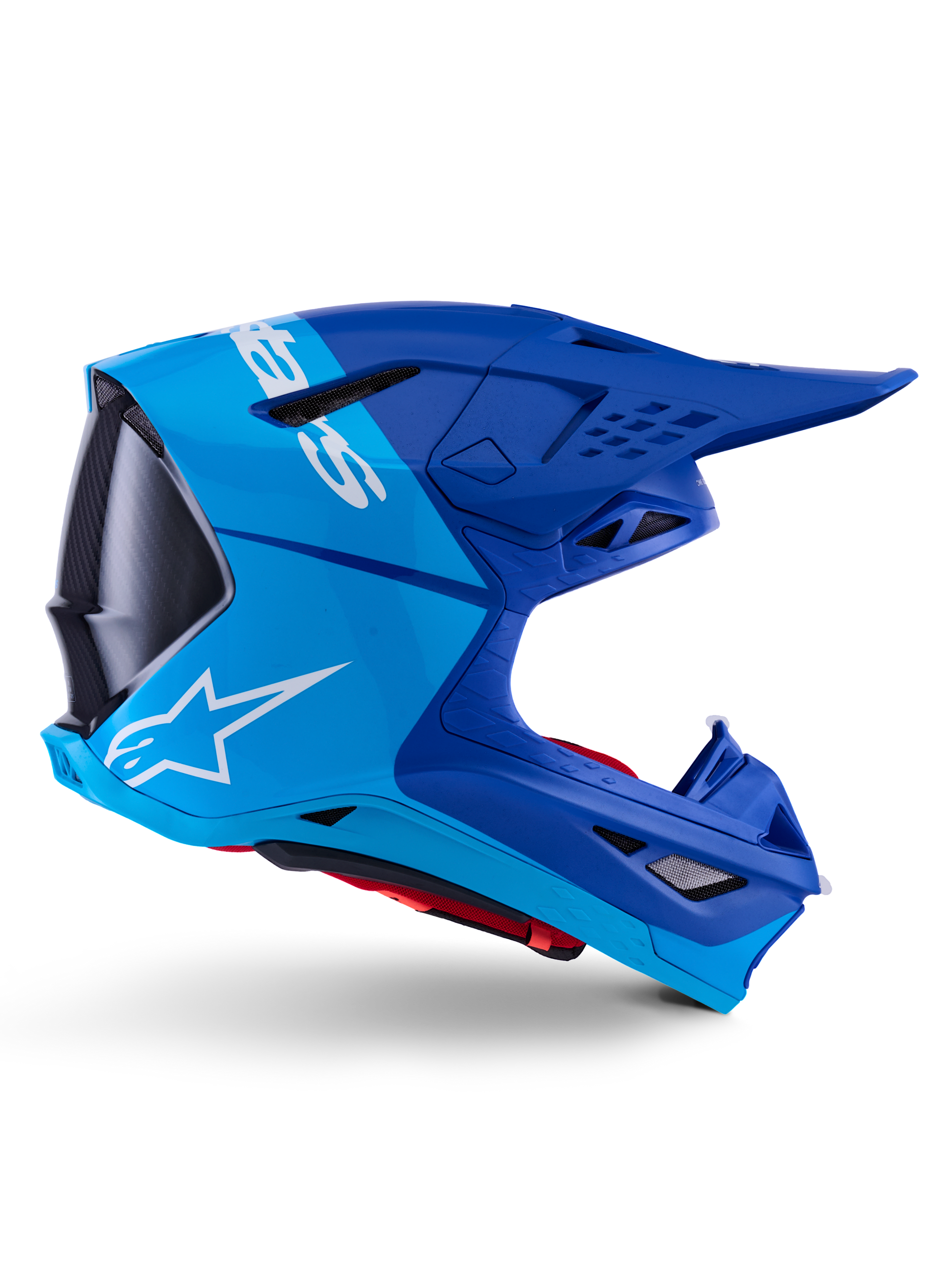 Supertech S M10 Flood Helmet Met Blu/Md Blu/Blk Crb M&G Md