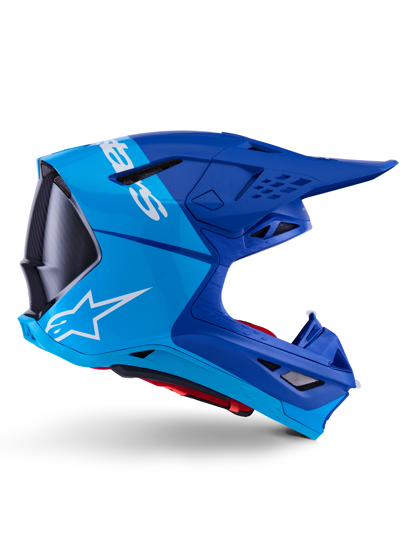 Supertech S M10 Flood Helmet Met Blu/Md Blu/Blk Crb M&G 2x