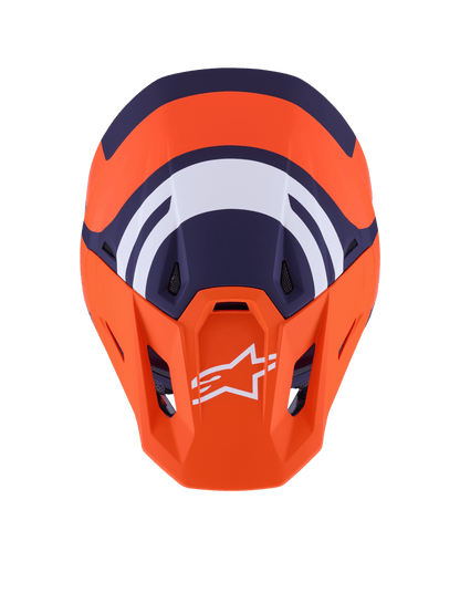 Sm7 Core Helmet Orng/Blue Matt 2x