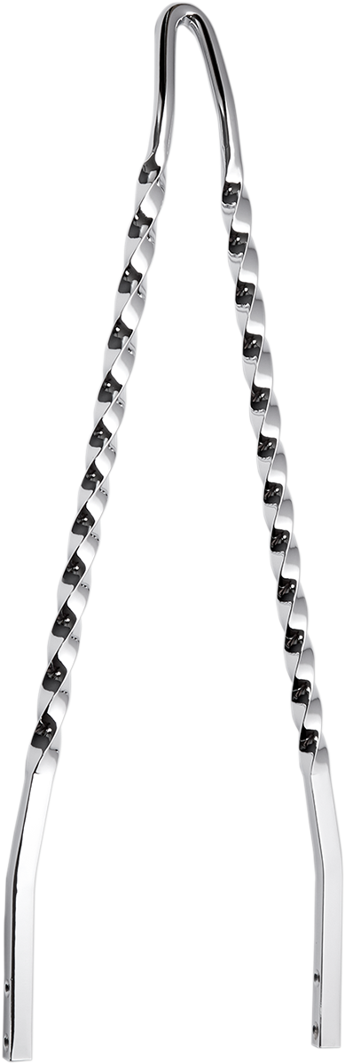 CYCLE VISIONS Twisted Sticks Sissy Bar - Chrome - 30" CV8042
