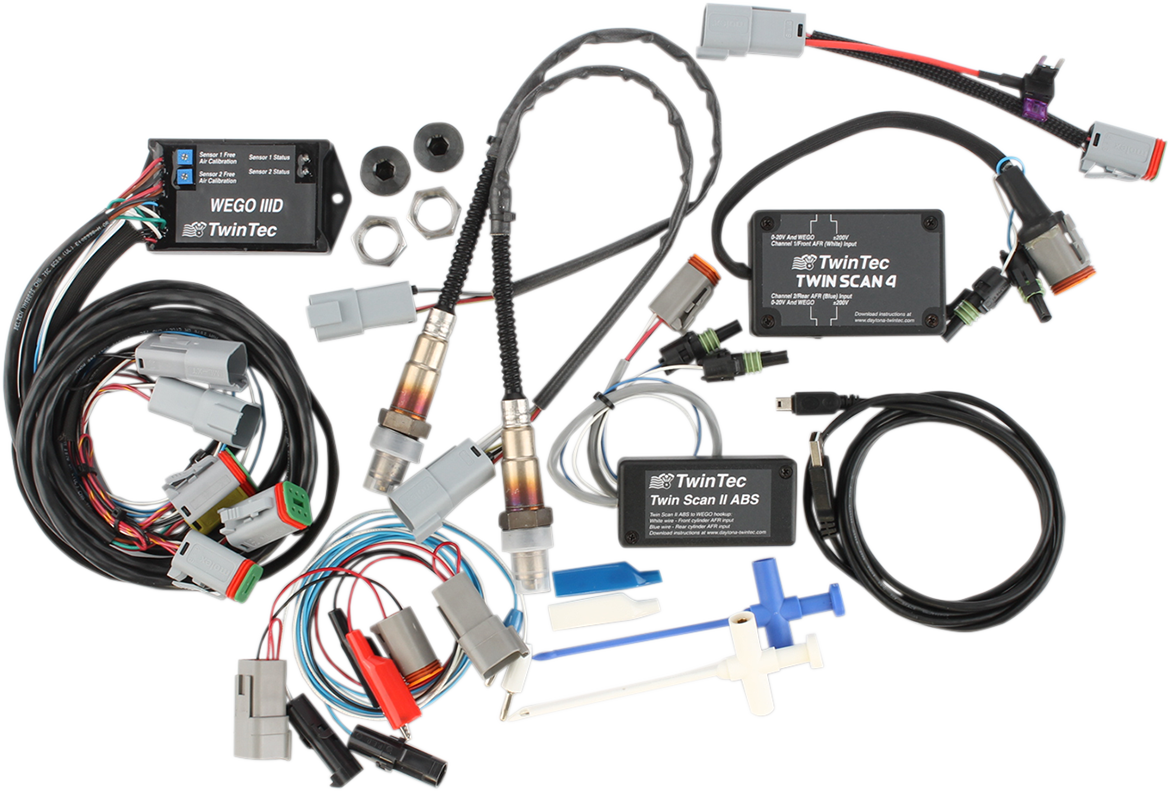 DAYTONA TWIN TEC LLC Diagnostic Scan Tool - Twin Scan - Complete - Kit 15600