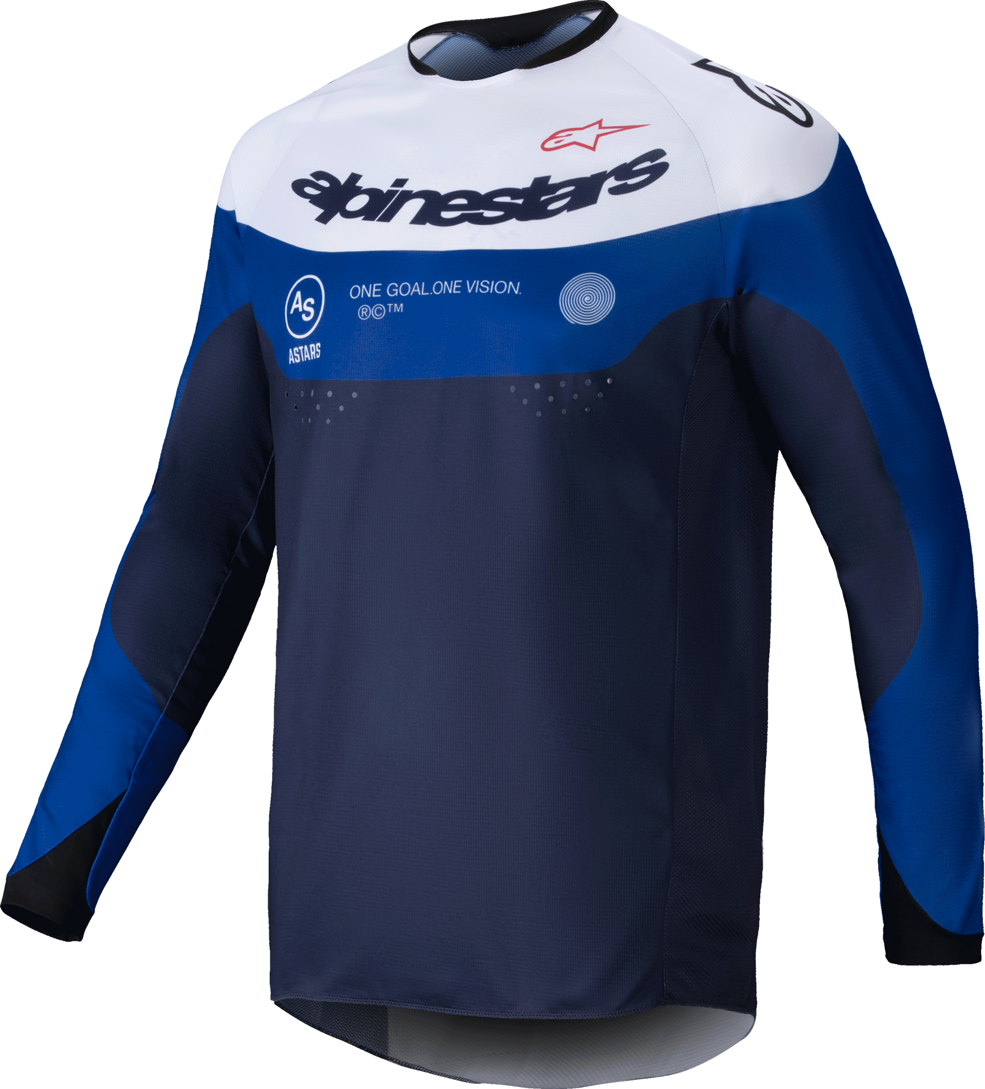 Pro Dura Jersey Navy/Bright Blue/White Xl