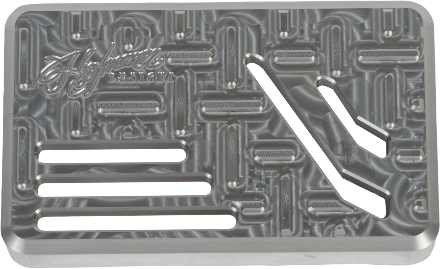 H/D Billet Brake Pedal Pad Raw Flt