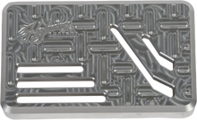 H/D Billet Brake Pedal Pad Raw Flt
