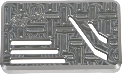 H/D Billet Brake Pedal Pad Raw Flt