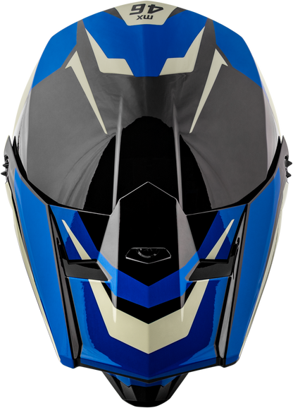 Mx 46 Cyclus Hemet Black/Blue 2x