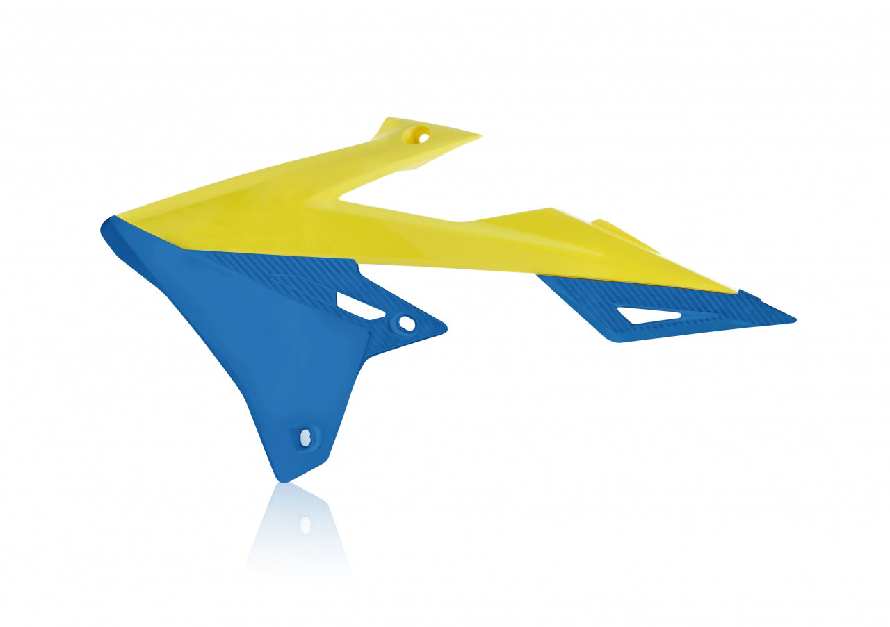 Radiator Shrouds Yellow/Blue