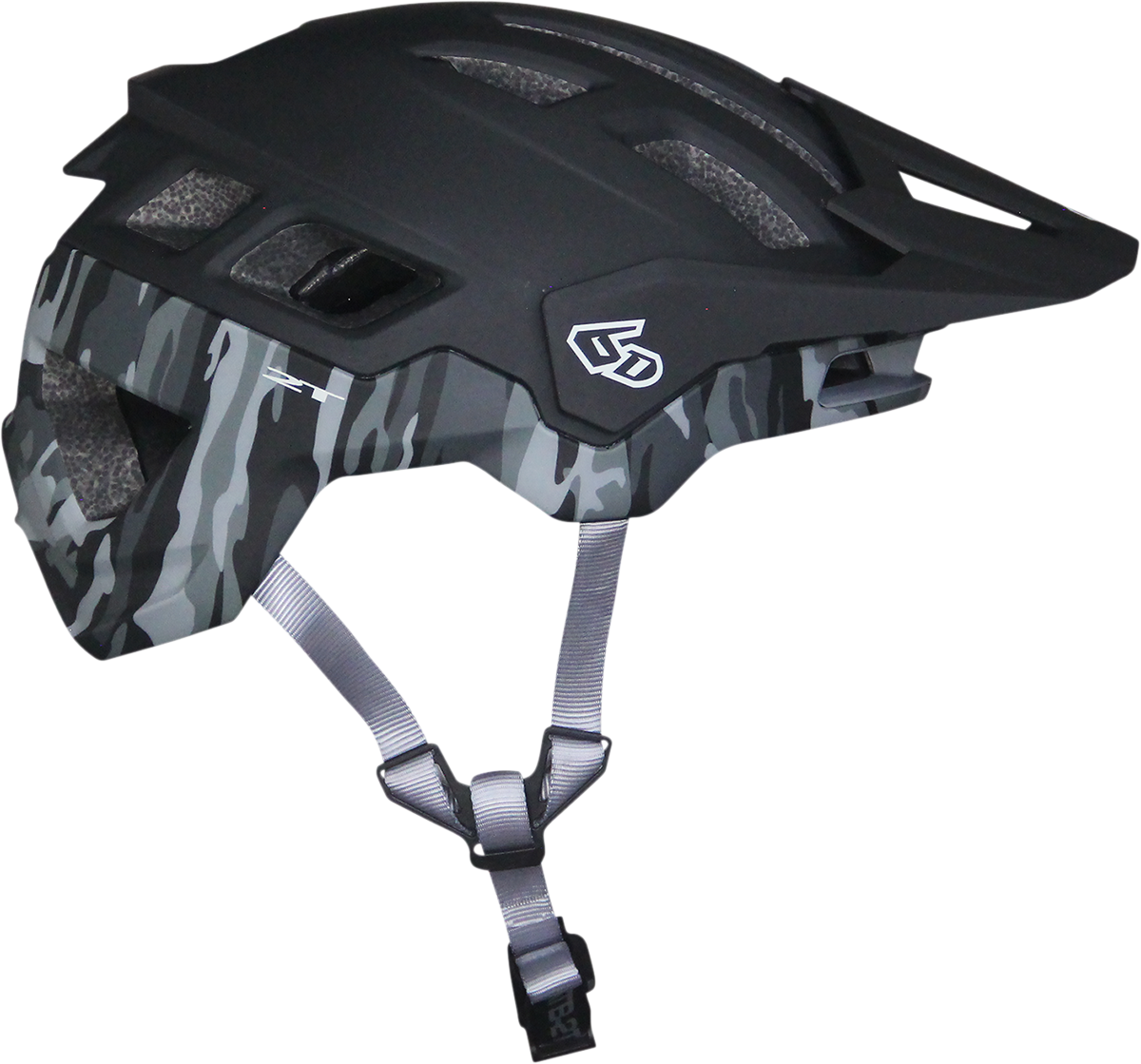 6D HELMETS ATB-2T Helmet - Ascent - Black/Camo Matte - XS/S 23-0014